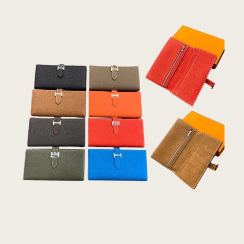 Handmade Imported TOGO Leather Bifold Slim Wallet