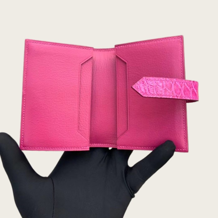 Handmade Genuine Crocodile Leather Wallet