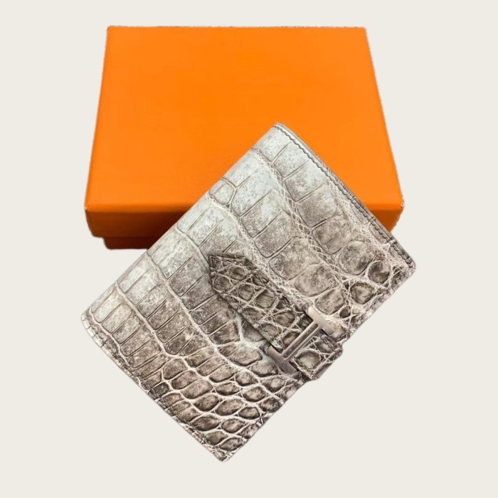 Handmade Genuine Crocodile Leather Wallet
