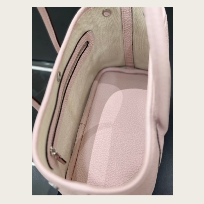Mini Togo Calfskin Leather Garden Tote Bag 23cm