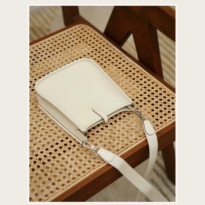 Mini TC Leather Evelyne Style Crossbody Bag