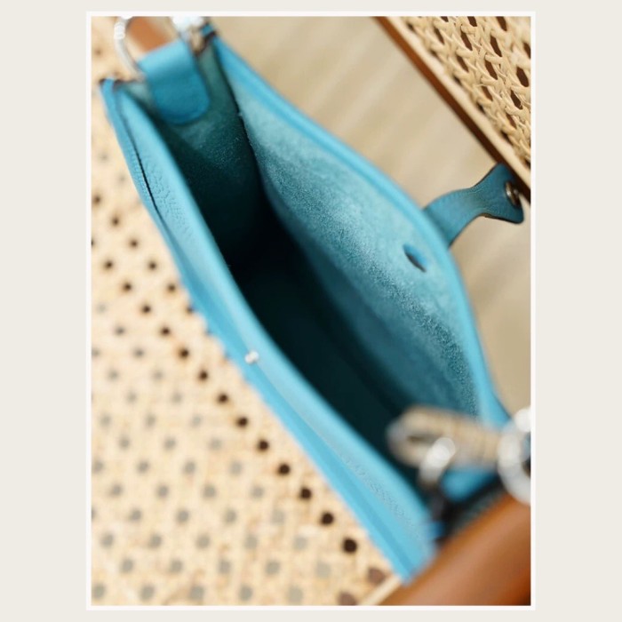 Mini TC Leather Evelyne Style Crossbody Bag