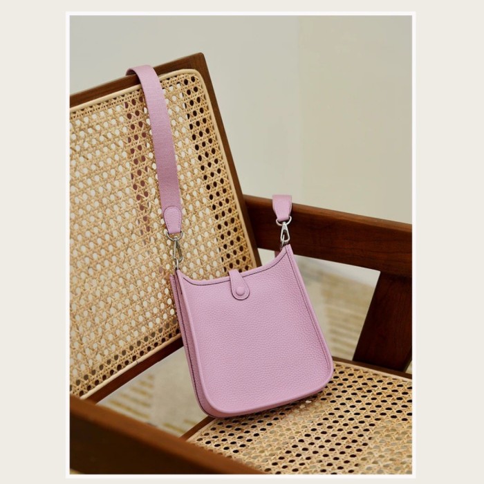 Mini TC Leather Evelyne Style Crossbody Bag