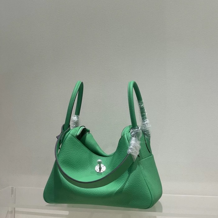 Imported top‑grain TC leather Tote Shoulder Bag