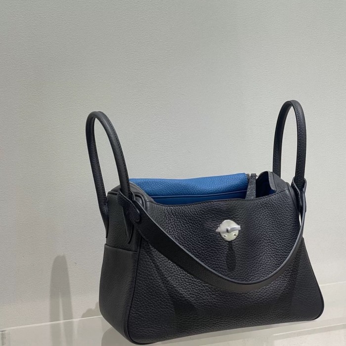 Imported top‑grain TC leather Tote Shoulder Bag