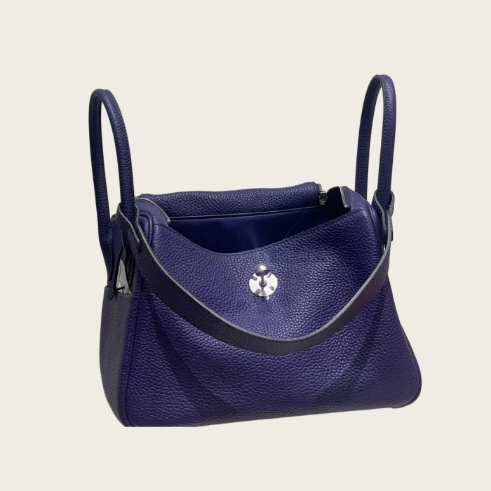 Imported Top‑Grain TC Leather Lindy Style Bag