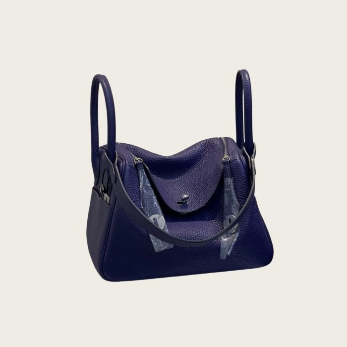 Imported Top‑Grain TC Leather Lindy Style Bag