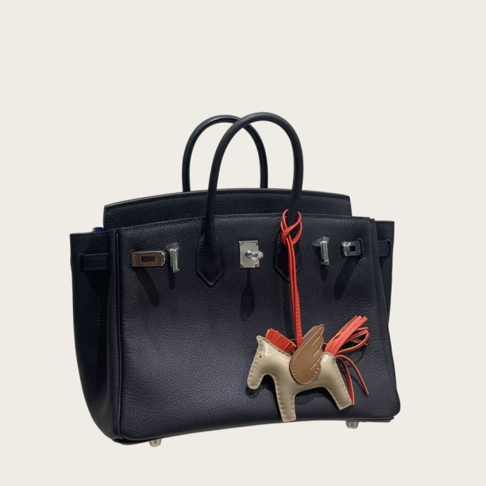French Lambskin Embossed  Tote Bag
