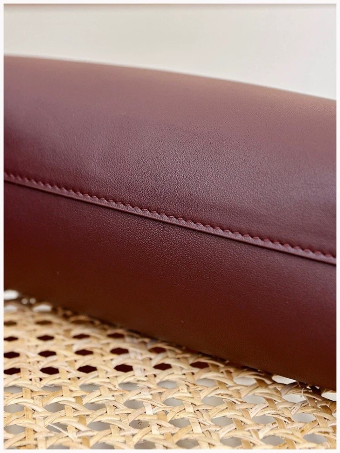 Italian Nappa Leather Drawstring Knot Bag