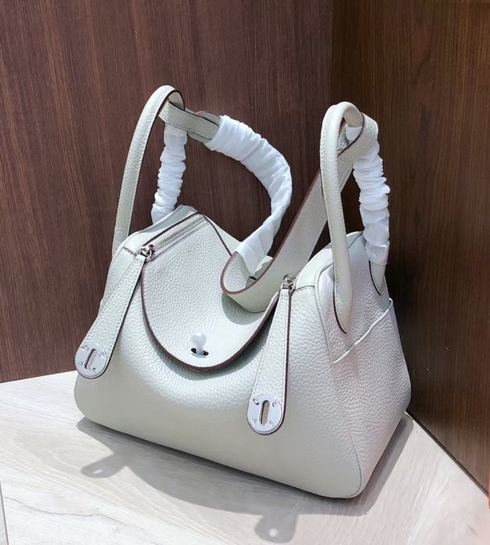 Top-Grain TC Calfskin Leather  Shoulder Bag – 26cm