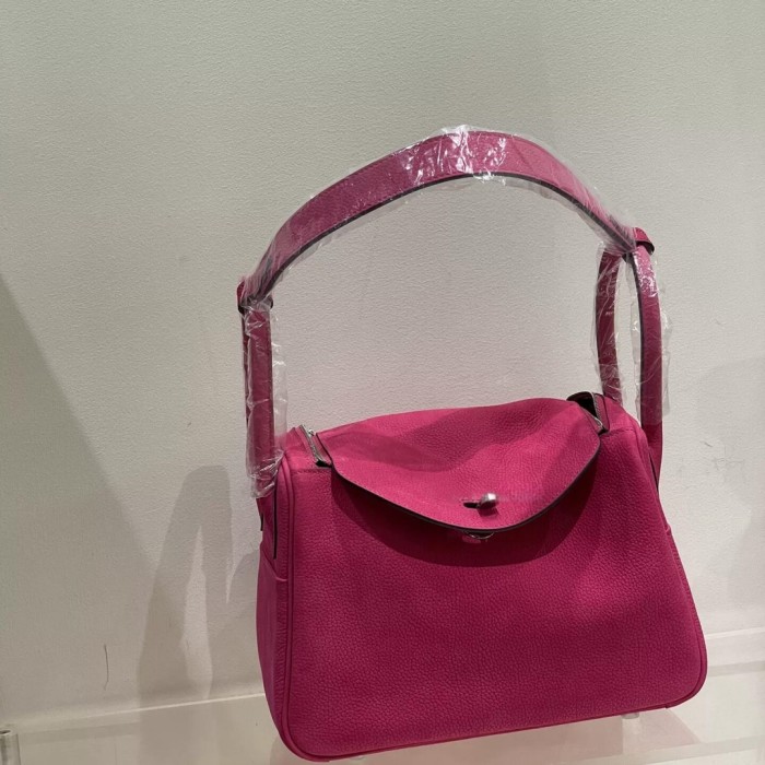 Two-Tone Deerskin Leather Hobo Bag