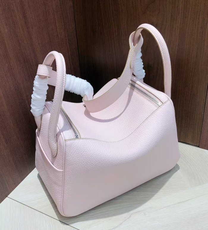 Top-Grain TC Calfskin Leather  Shoulder Bag – 26cm