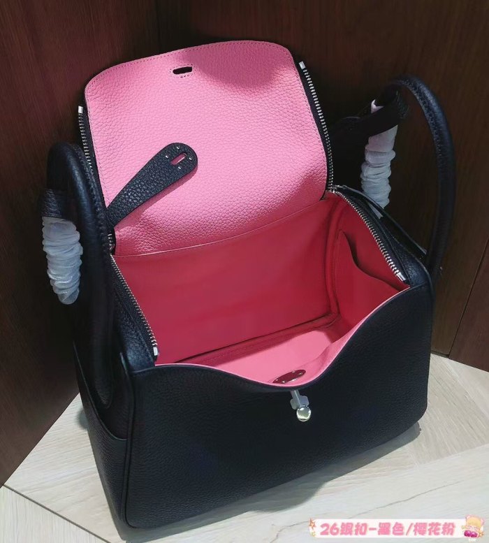 Top-Grain TC Calfskin Leather  Shoulder Bag – 26cm