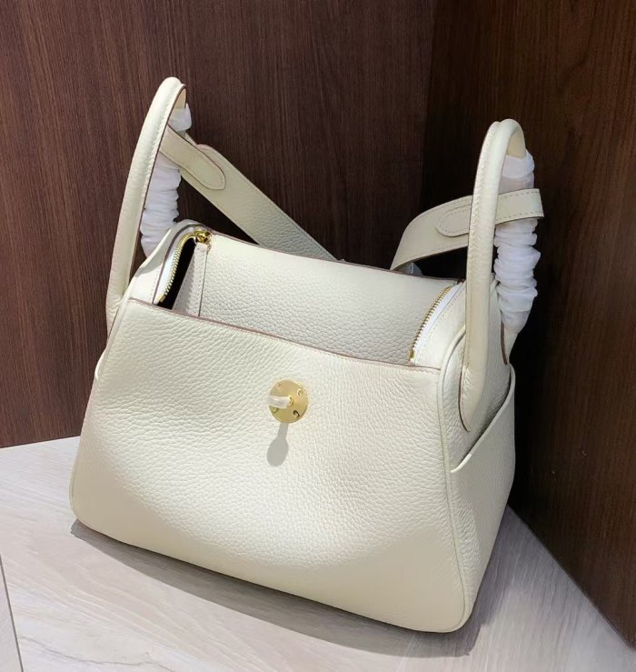 Top-Grain TC Calfskin Leather  Shoulder Bag – 26cm