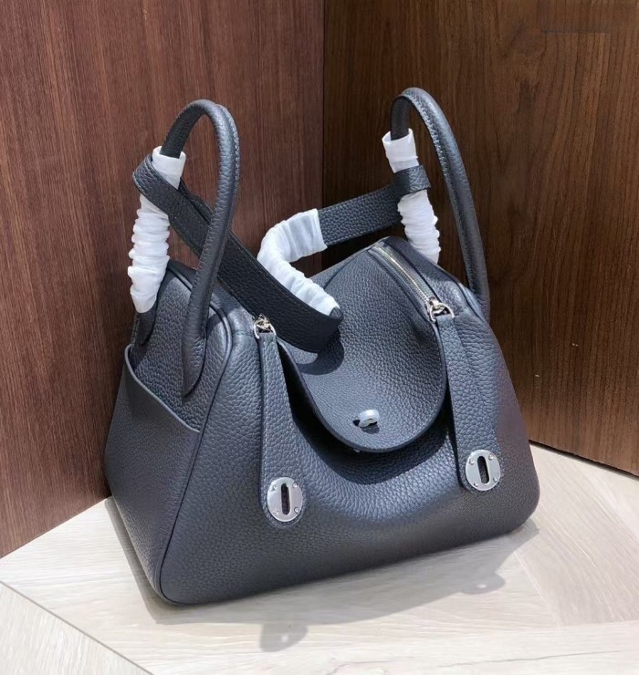 Top-Grain TC Calfskin Leather  Shoulder Bag – 26cm