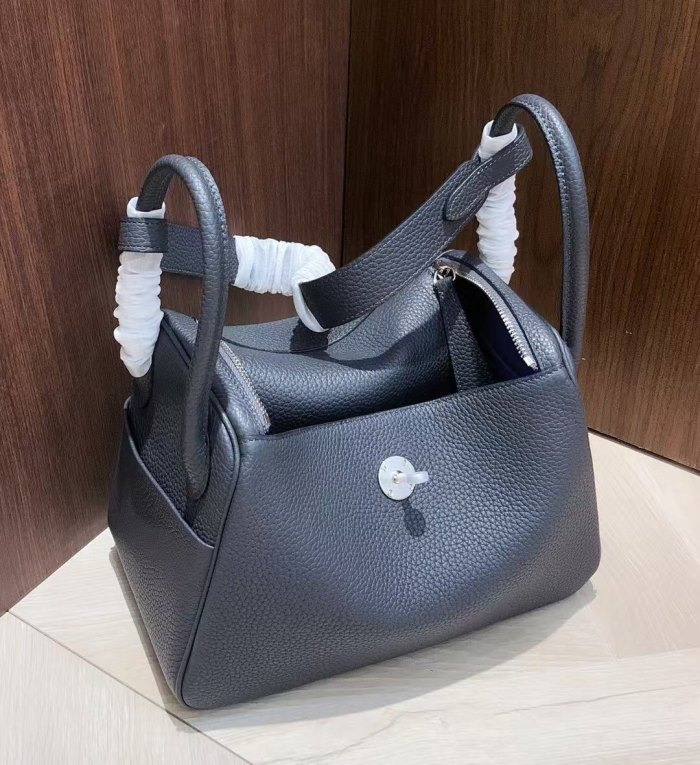 Top-Grain TC Calfskin Leather  Shoulder Bag – 26cm