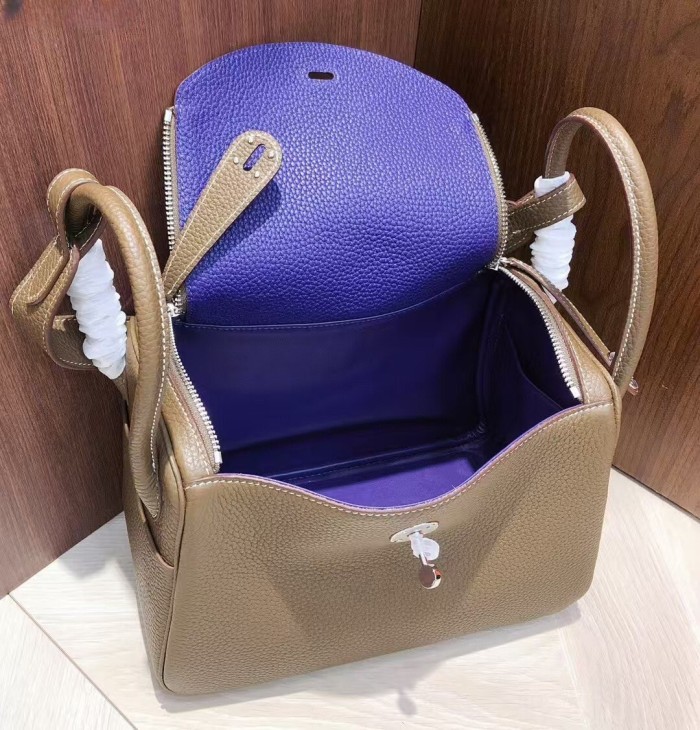 Top-Grain TC Calfskin Leather  Shoulder Bag – 26cm
