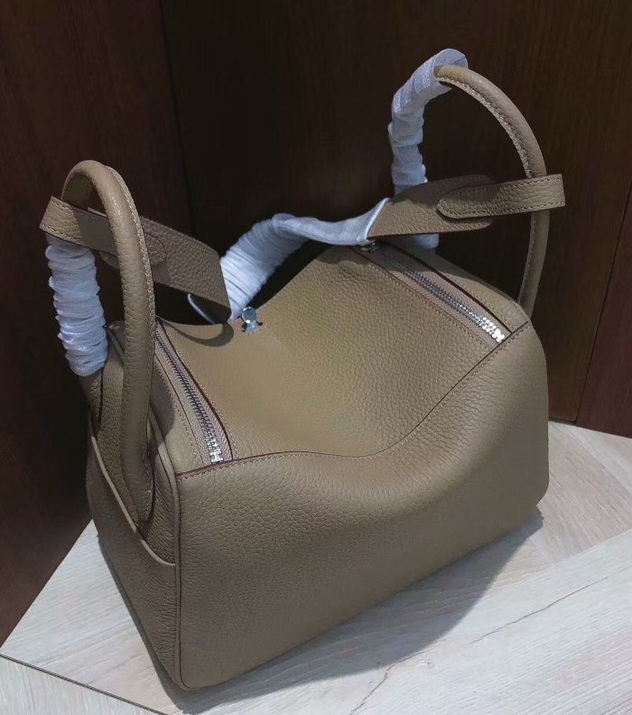 Top-Grain TC Calfskin Leather  Shoulder Bag – 26cm