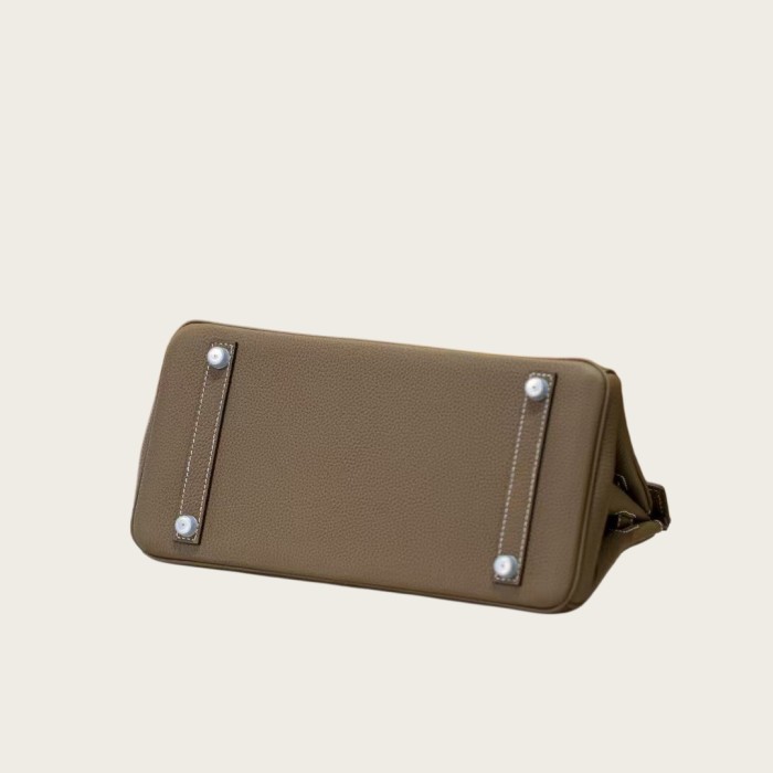 Top-Grain Togo Calfskin Leather Shoulder Bag