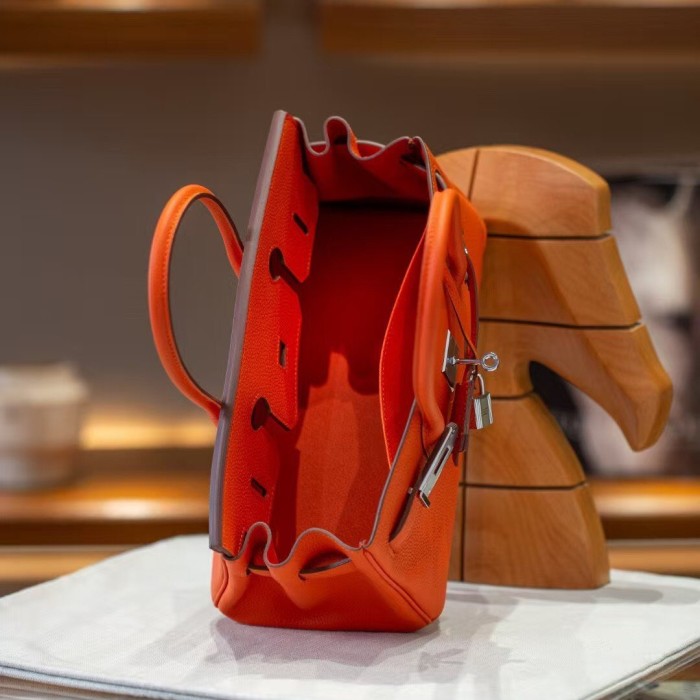 Top-Grain Togo Calfskin Leather Shoulder Bag