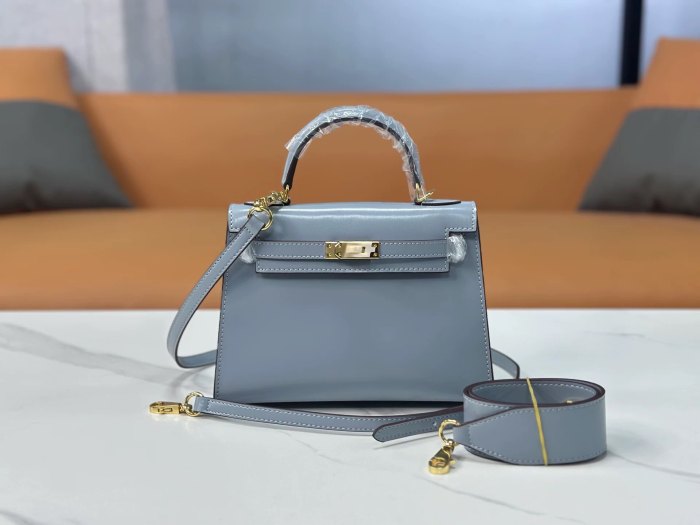 Box Calfskin Leather Bag