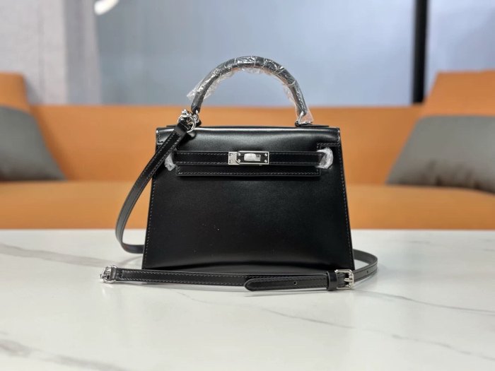 Box Calfskin Leather Bag