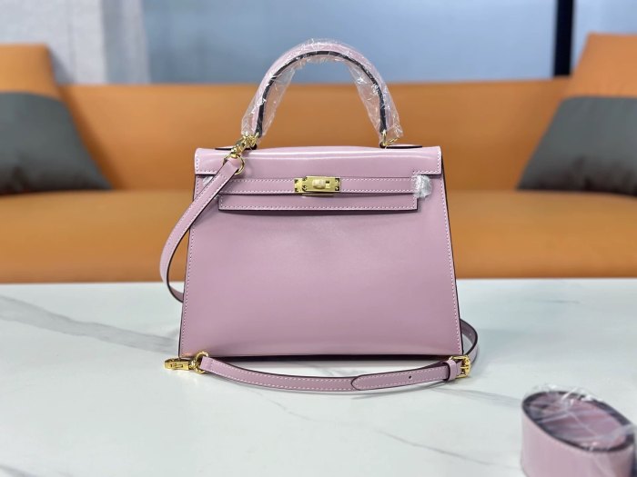 Box Calfskin Leather Bag