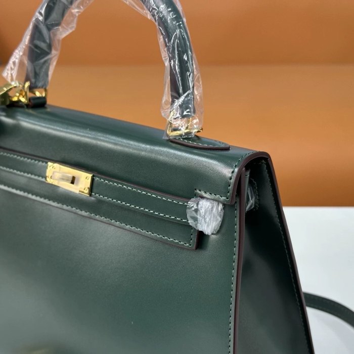 Box Calfskin Leather Bag