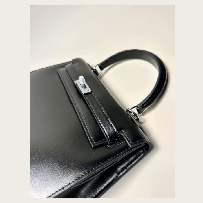 Box Calfskin Leather Bag