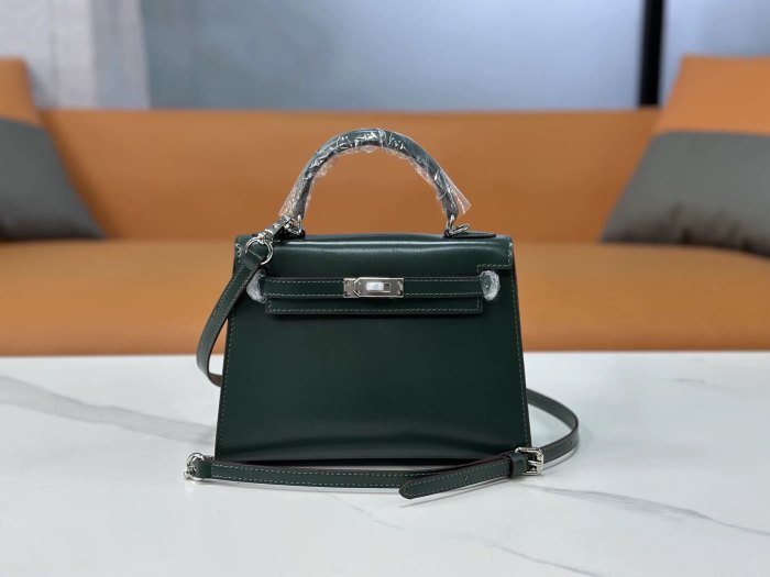 Box Calfskin Leather Bag