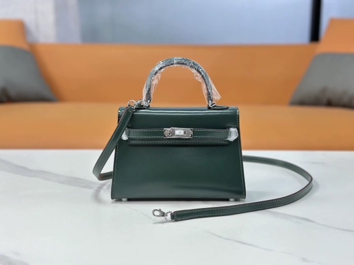 Box Calfskin Leather Bag