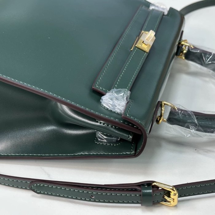 Box Calfskin Leather Bag