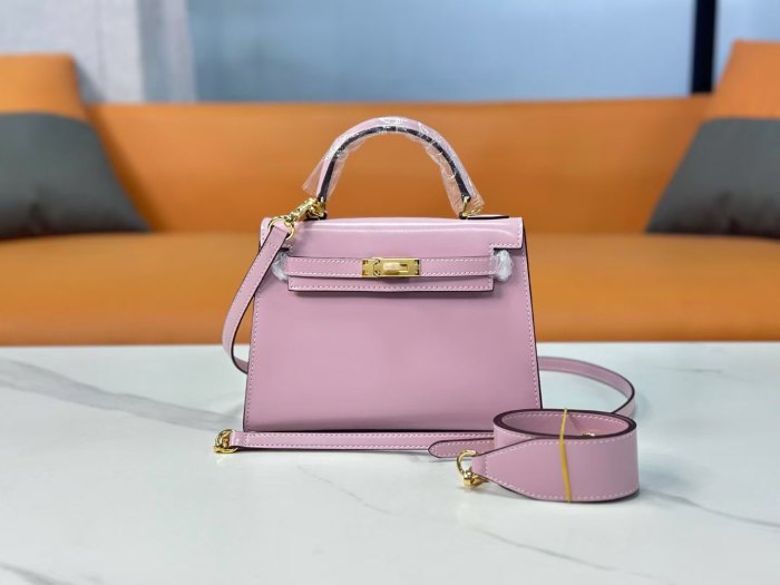 Box Calfskin Leather Bag