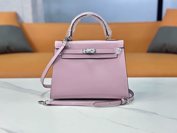Box Calfskin Leather Bag
