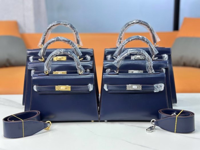 Box Calfskin Leather Bag
