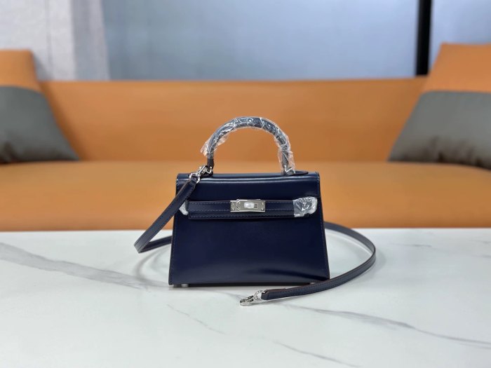 Box Calfskin Leather Bag