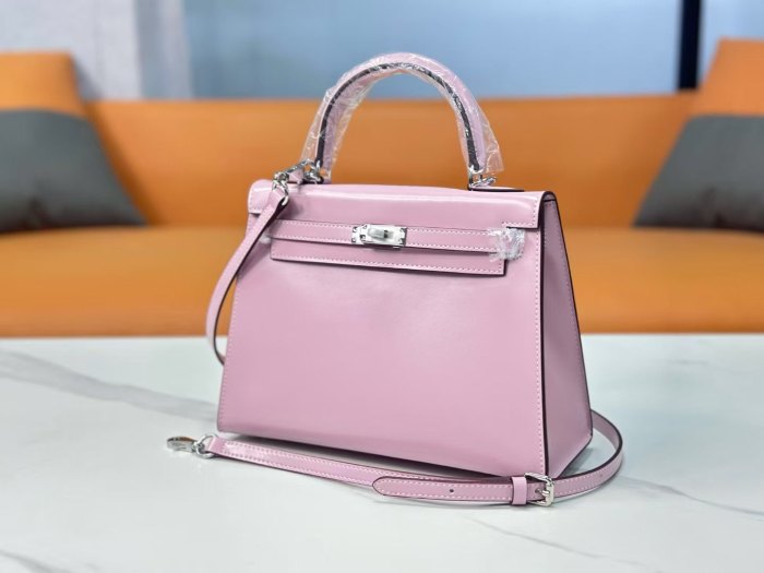 Box Calfskin Leather Bag