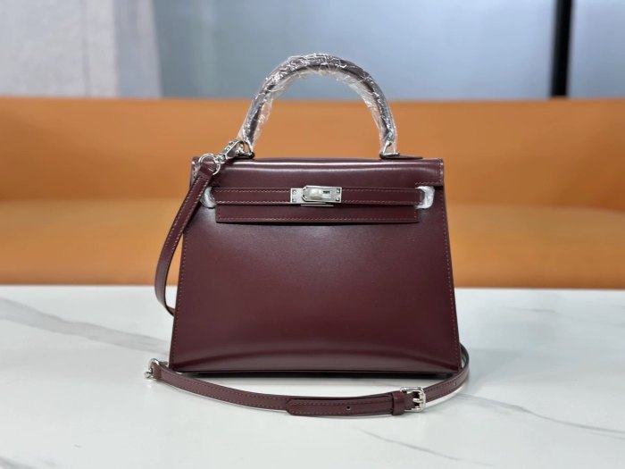 Box Calfskin Leather Bag