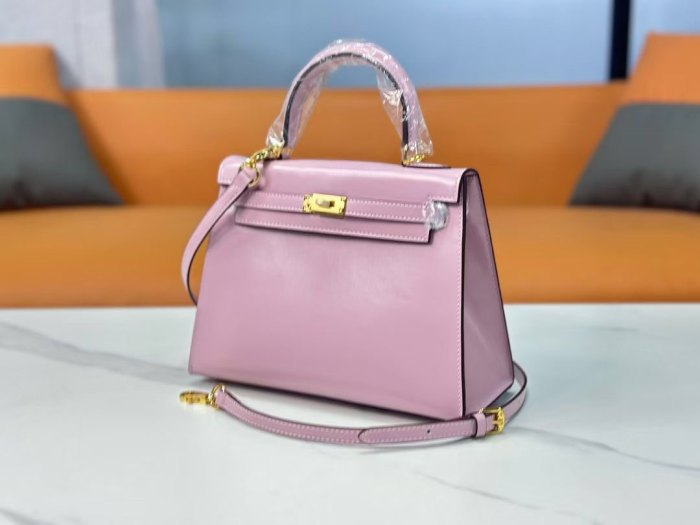Box Calfskin Leather Bag