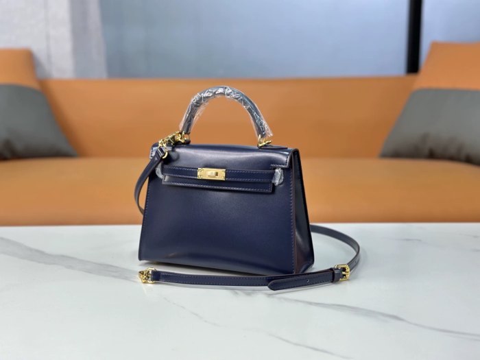 Box Calfskin Leather Bag