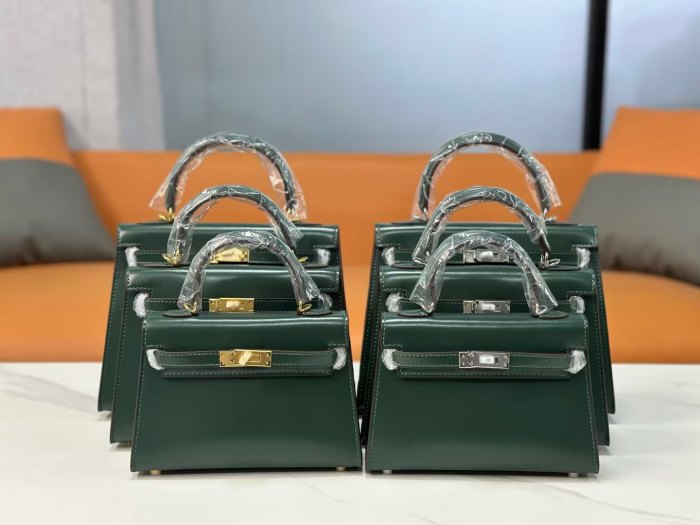 Box Calfskin Leather Bag