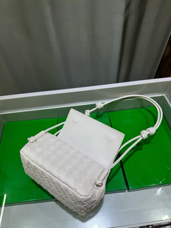 Mini Handwoven Knot Leather Crossbody Bag