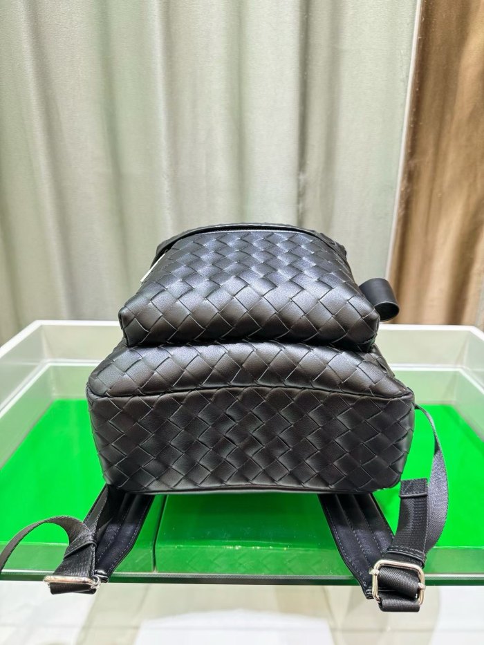  Handwoven Calfskin Leather Backpack