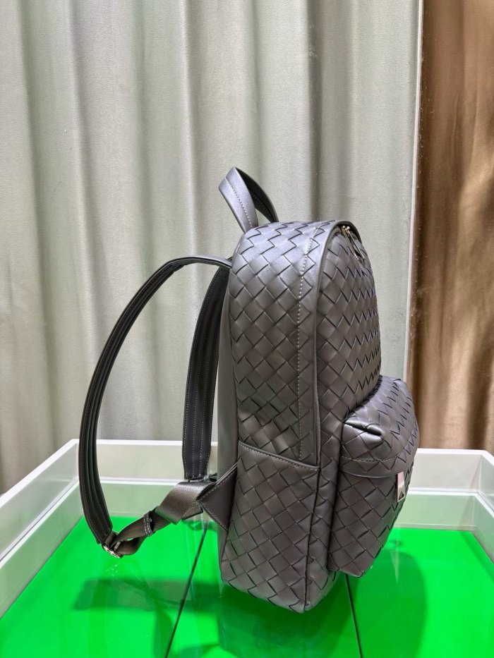  Handwoven Calfskin Leather Backpack