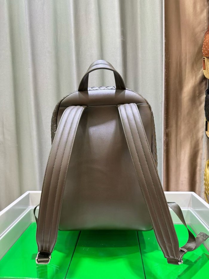  Handwoven Calfskin Leather Backpack
