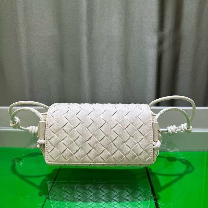 Mini Handwoven Knot Leather Crossbody Bag