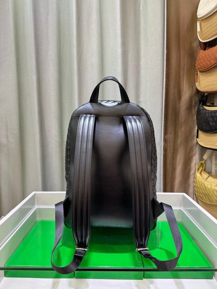  Handwoven Calfskin Leather Backpack