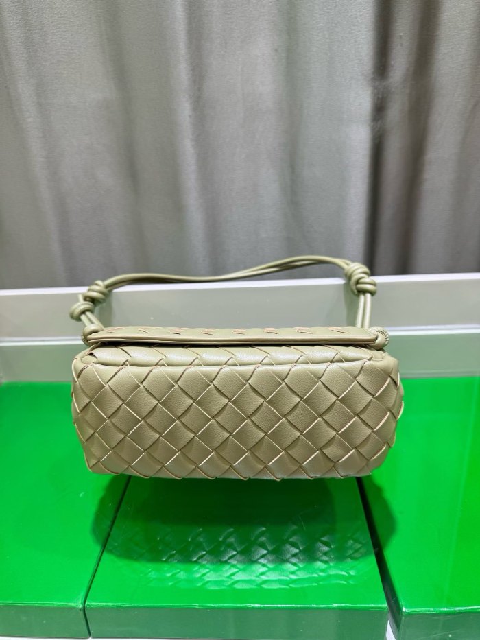Mini Handwoven Knot Leather Crossbody Bag