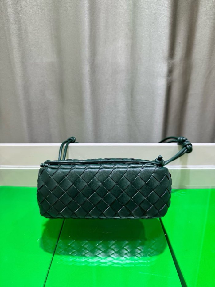 Mini Handwoven Knot Leather Crossbody Bag