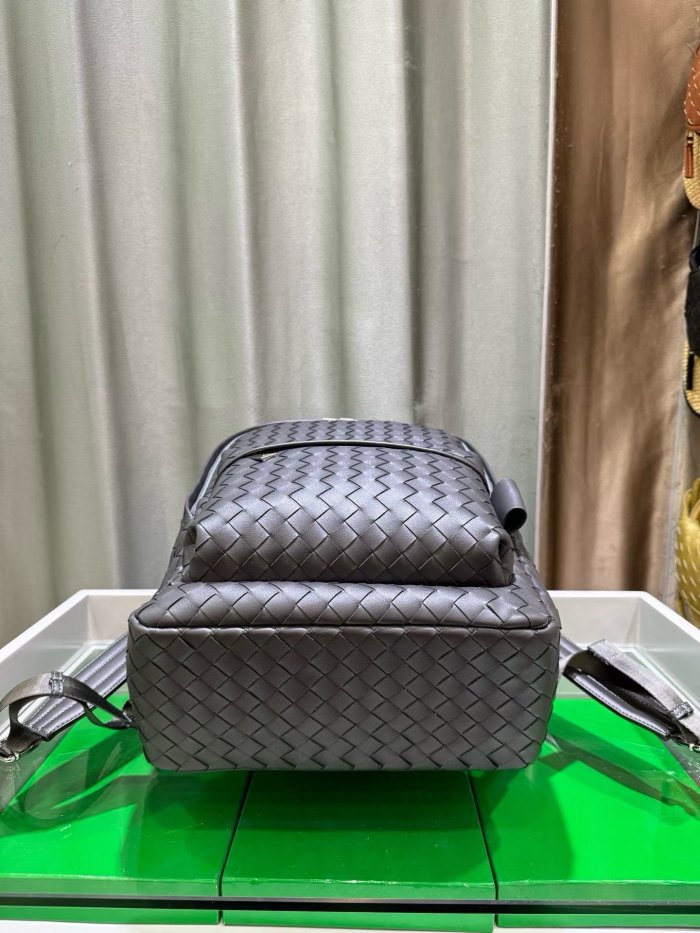  Handwoven Calfskin Leather Backpack